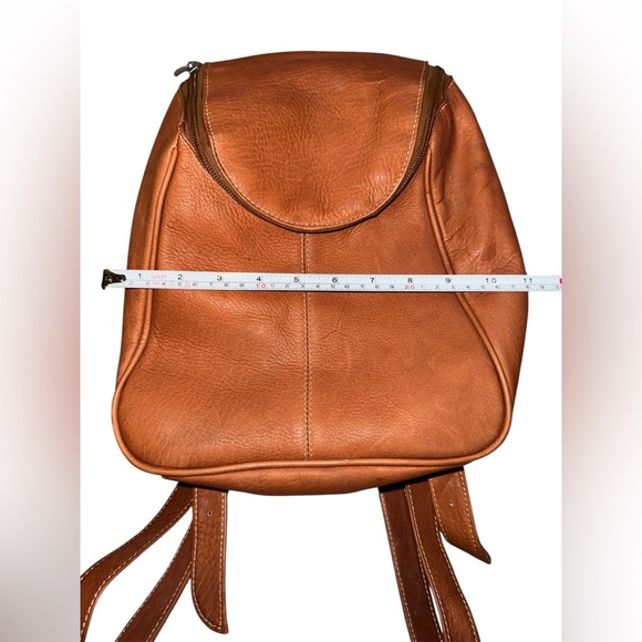 Piel Leather U-Zip Backpack #C - Picture 4 of 4